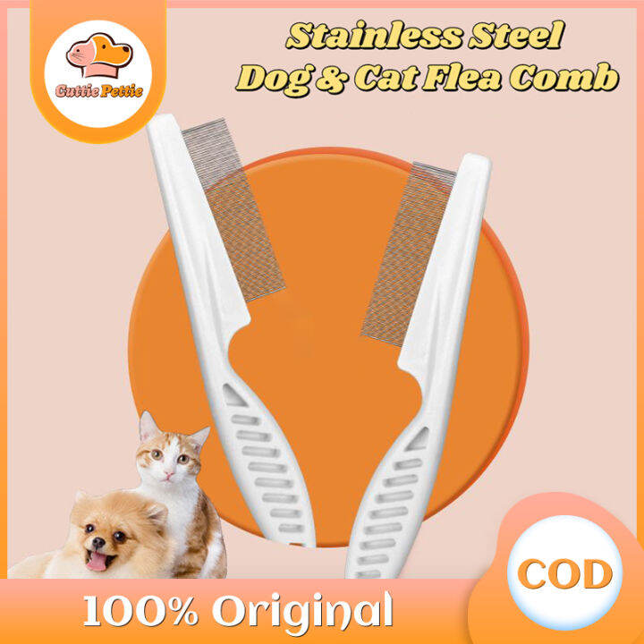 Pet Hair Comb Dog Flea Comb Cat Stainless Steel Needle Fur Comb Lazada PH