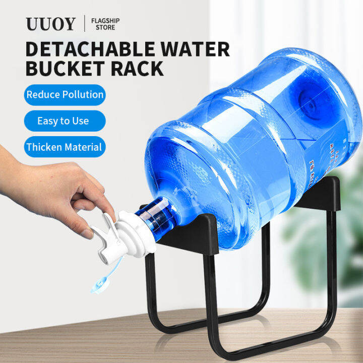 UUOY Water Dispenser Drinking Bucket Rack Pure Mineral Water Folding ...