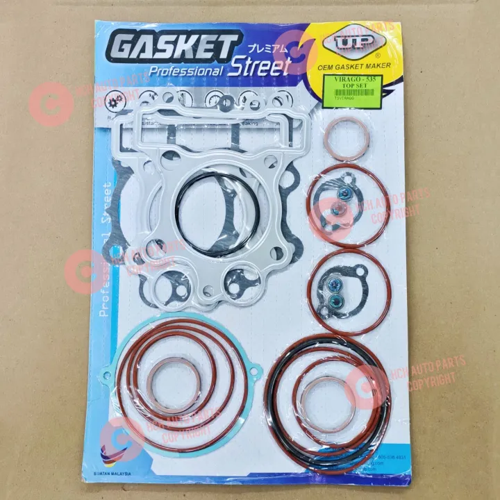 OVERHAUL GASKET SET YAMAHA VIRAGO XV 535 (UP) Lazada