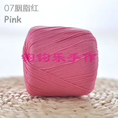 3 LACE YARN CROCHET BENENG LACE 1~12 雪妃尔3号珍珠蕾丝线钩针蕾丝线