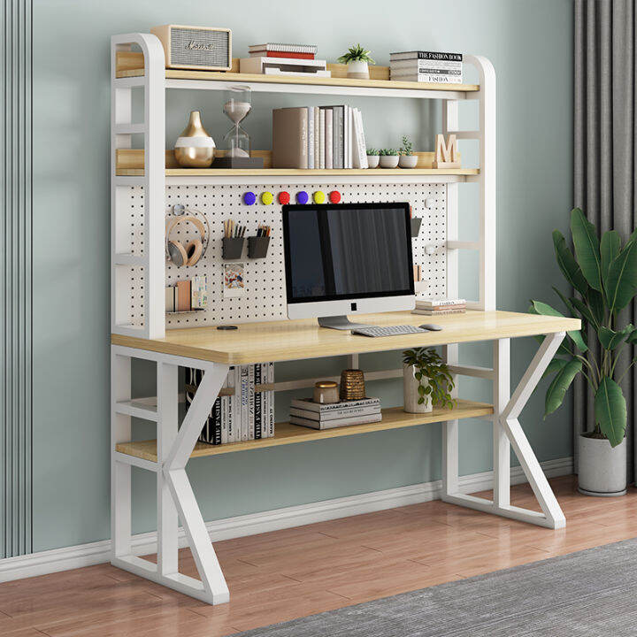 Solid Wood Desk Student Household Bedroom Computer Desk Office Desk ...