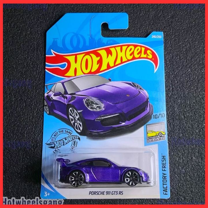 Hotwheel Porsche 911 GT3 RS 2019 Purple Model Diecast Car Collections ...