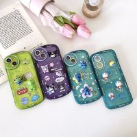 IPHONE เคสนิ่มงานนูน สกรีนลายการ์ตูน สำหรับรุ่นIPHONE I7P,I8P,I12,I12PROMAX,I13,I13PROMAX,I14,I14PROMAX