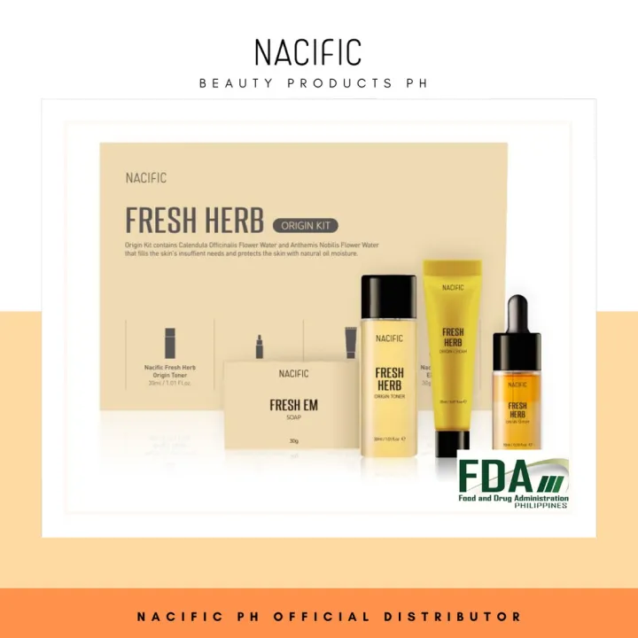 Nacific Fresh Herb Origin Kit / Set [Authentic Korean Skin care