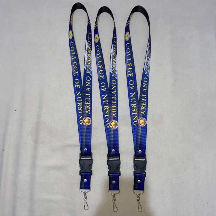 Arellano University College of Nursing Design ID Lanyard Lace Sling ...