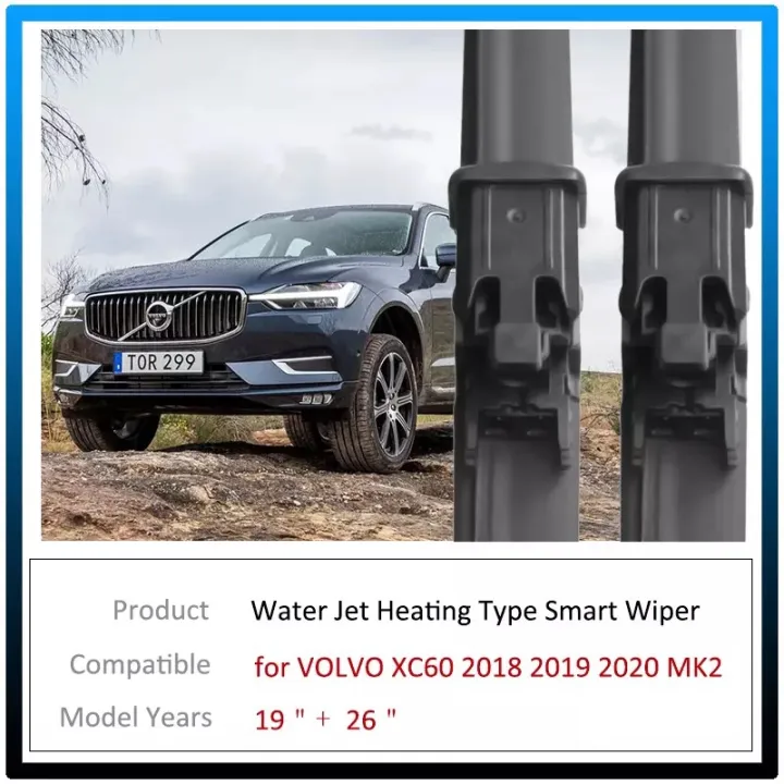 GF93 New Car Wiper Blade for VOLVO XC60 2018 2019 2020 2021 MK2 Front Windscreen Wipers Car