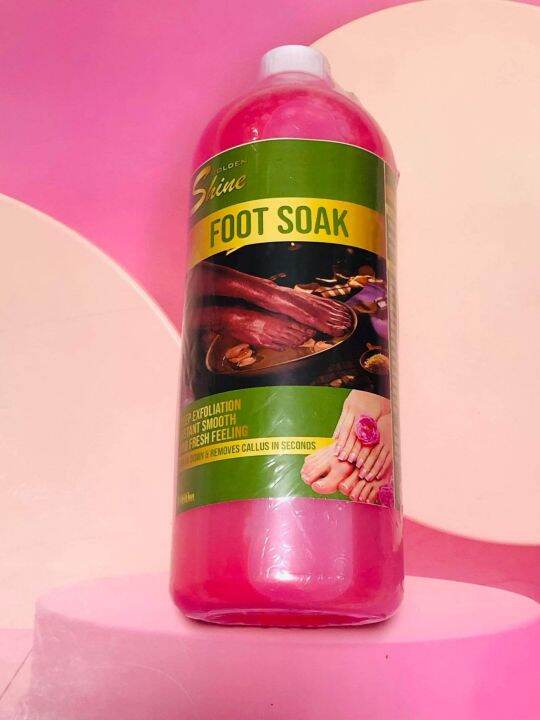 Golden Shine Foot Soak 1000ml Lazada PH