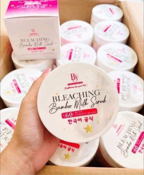 Bleaching Bamboo Milk Scrub Lazada PH
