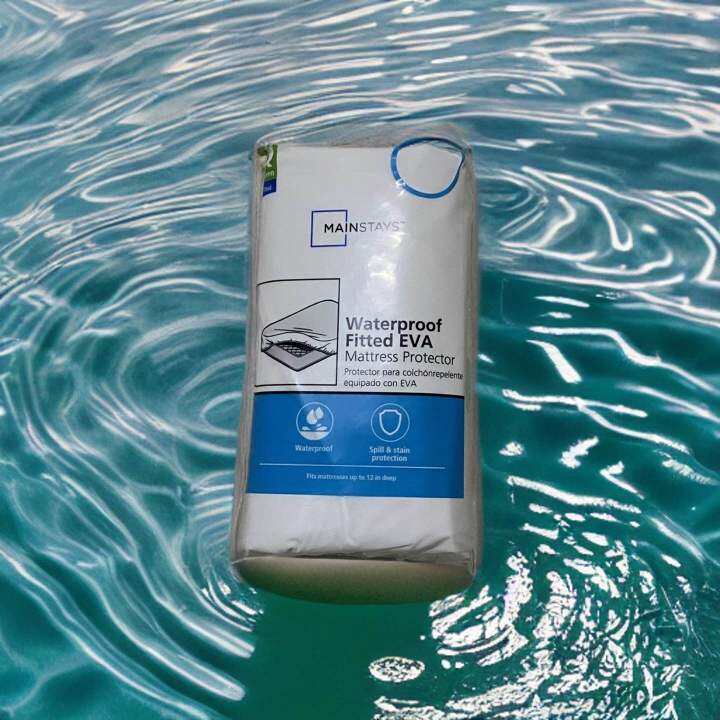 Mainstays Waterproof Mattress Protector Queen Size Lazada PH