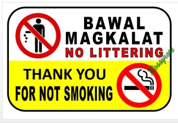 Shop Plastic Signage No Smoking with great discounts and prices