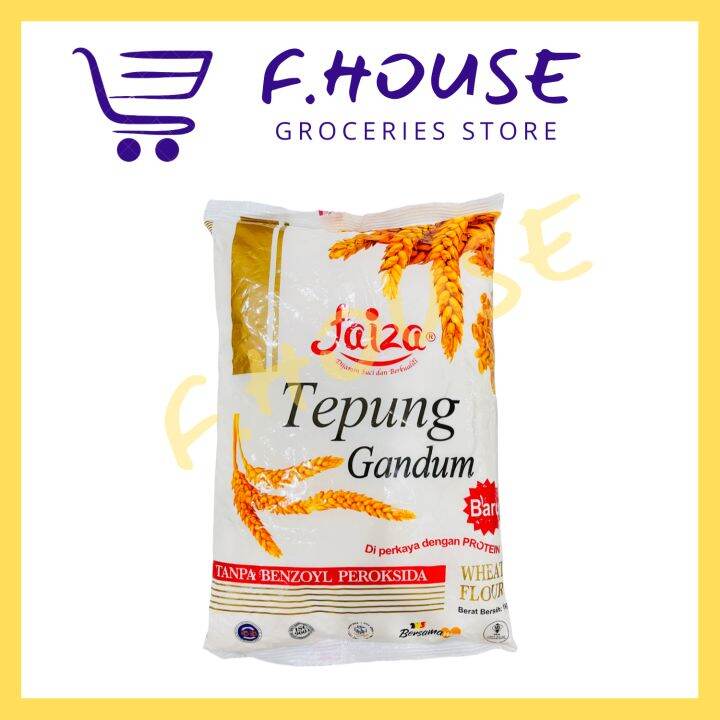Tepung Gandum Faiza (1kg) Lazada