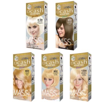 Dcash Master Floral Mass Color Cream ครีมเปลี่ยนสีผม ดีแคช มาสเตอร์ ฟลอรัล แมส คัลเลอร์ ครีม (สีโทนบลอนด์)