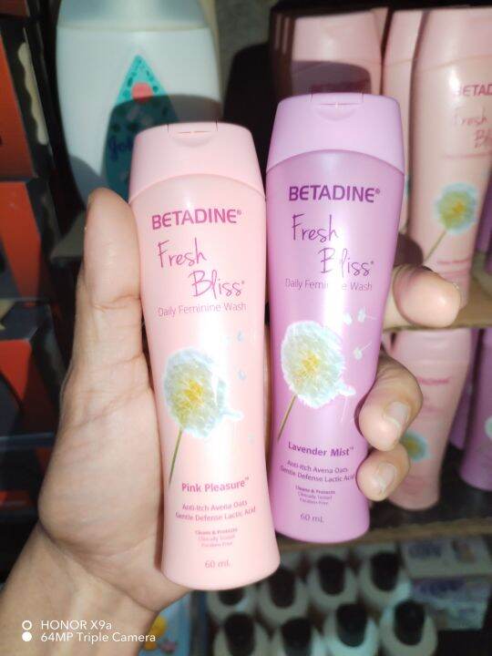 betadine feminine wash 60ml 3pcs Lazada PH