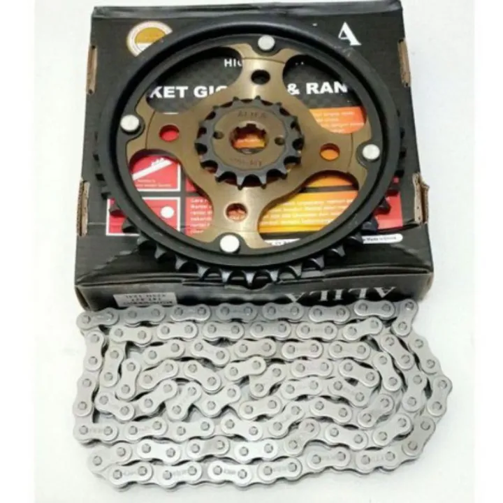 GIR SET GEAR PAKET VERZA 150 CBR150R LAMA MEGA PRO MONO SONIC TIGER