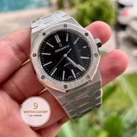 นาฬิกาAP Royal Oak rep.15400สีดำ เครื่องautomatic สแตนเลสแท้ทั้งเรือน*สินค้าตรงตามรูป100% มีร้านจริง