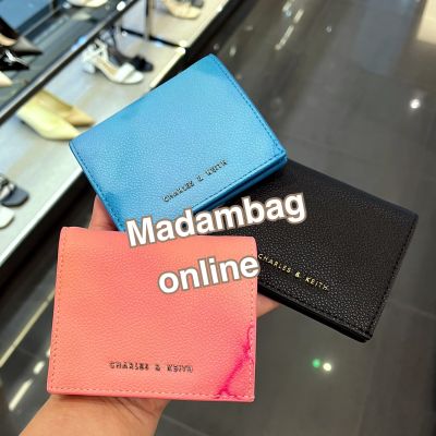 Charles Keith Front Flap Small Wallet กระเป๋าสตางค์ใบสั้น