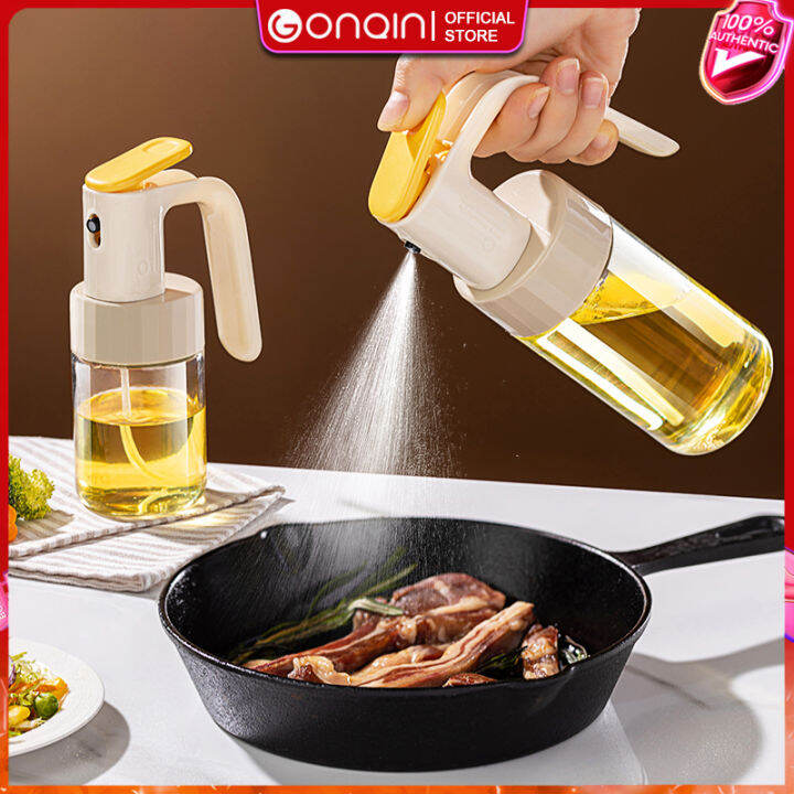 Oil Spray Bottle Kitchen Glass Cooking Oil Spray Bottle Multifunction