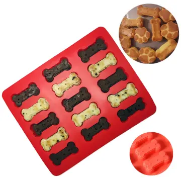 Chocolate Candy Molds 112 Dog Bone Shape Silicone Mold Food-Grade