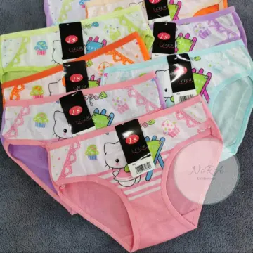 COD 10 pcs Kids Panty Hello kitty design underwear for 1-3 yrs old #55T-7