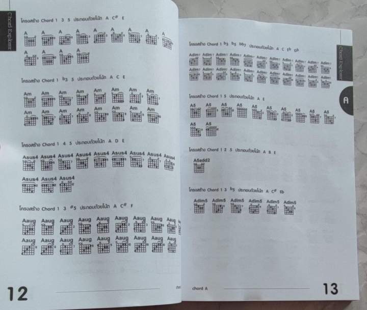 คู่มือตารางคอร์ดกีต้าร์-สำหรับนักกีตาร์-chord-explorer-for-guitarist