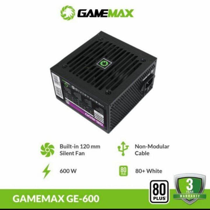 GAMEMAX 600 Watts Power Supply