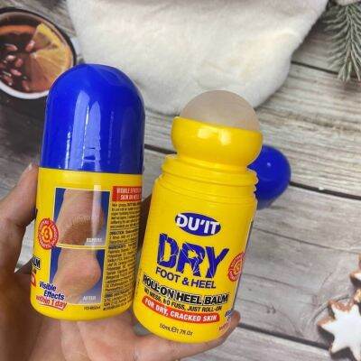 ลูกกลิ้งทาเท้าแตก DUIT Dry Foot &amp; Heel Roll A Balm 50ml.