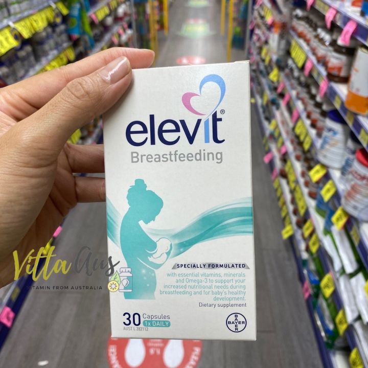 elevit-breastfeeding-วิตามินสำหรับคุณแม่ให้นมบุตร-30แคปซูล