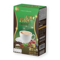 LIKE FIBER COFFEE 15g.x10ซอง กาแฟไฟเบอร์