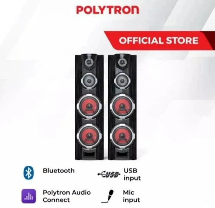 Speaker Aktif Polytron PAS8F22/FM PAS8F22 PAS8F22FM Lazada Indonesia