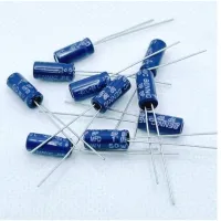 Capacitor 
ยี่ห้อ Bennic 
ค่า 1uF/50V. BP ไม่มีขั้ว 
สีน้ำเงิน 
จำนวน 10 ตัว