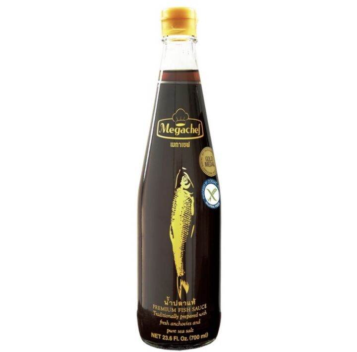 [700ml x 1 bottle] Halal Megachef Premium Fish Sauce from Thailand