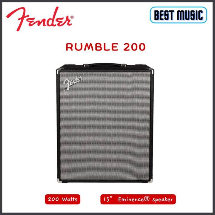 FENDER RUMBLE 200 แอมป์เบส 200 วัตต์ Lazada.co.th