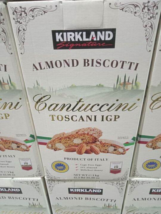 Kirkland signature cantuccini ALMOND biscotti 2.2LBS Lazada PH