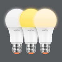 หลอดไฟ  BULB COLOUR SWITCH LED 9 W." LAMPTAN"