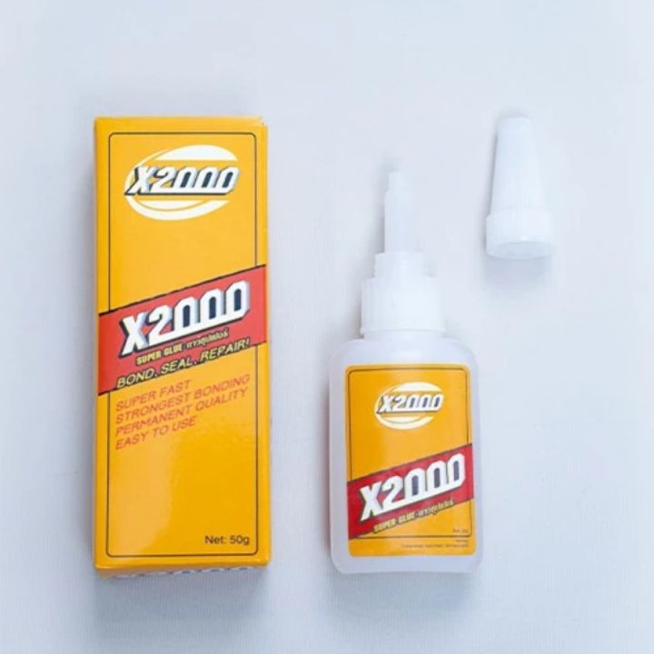 Lem X2000 50g Lem Super Kuat Untuk Semua Jenis Bahan Super Lengket Dan