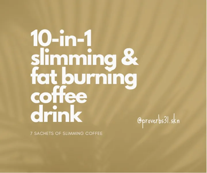 [WEIGHT LOSS] SUGARFREE SLIMMING COFFEE 7 SACHET Lazada PH