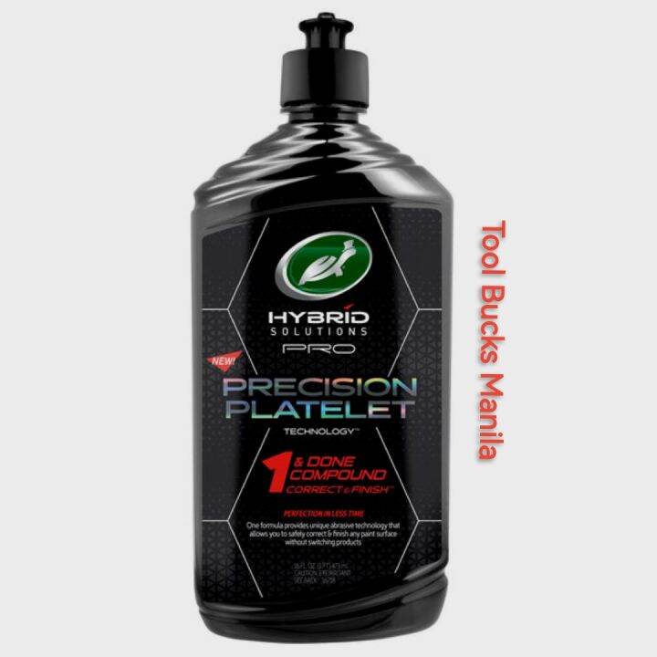 Turtle Wax Pro Graphene Wax Precision Platelet Polish & Compound