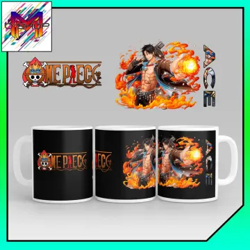 NEW Anime One Piece Cosplay Mug Water Cup Creative Three Brothers Hat  Shaped Coffee Cup Luffy Ace Sabo Ceramic Cup for Parties