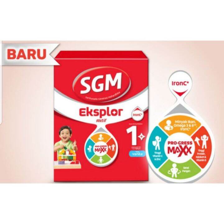 SGM EKSPLOR 1+ 400gr MADU/VANILLA | Lazada Indonesia