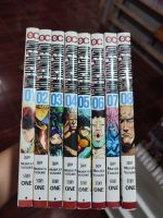 หนังสือการ์ตูน วันพั้นแมน onepunchman (ไพเรท) สนพ.otaku comic 1-8 สภาพบ้าน