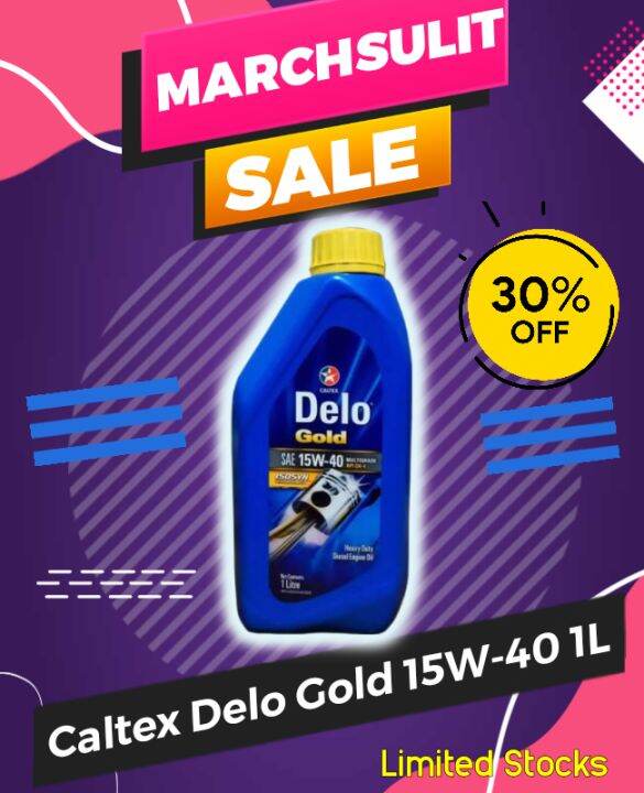 Caltex Delo Gold Multigrade Diesel Engine Oil SAE 15W40 1L Change oil (1 Liter) Lazada PH