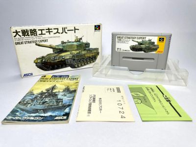 ตลับแท้ Super Famicom (japan)(SFC)  Great Strategy Expert