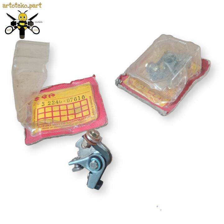Par De Estribos Traseros Originales Suzuki Para TS100, A100, GT185, TS250 (modelos Clásicos)