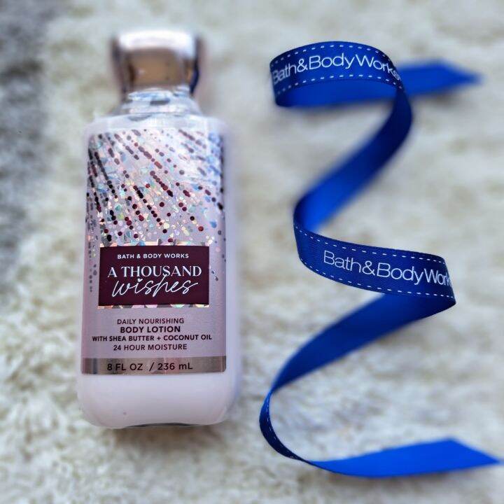 Original Bath & Body Works USA A Thousand Wishes Super Smooth Body
