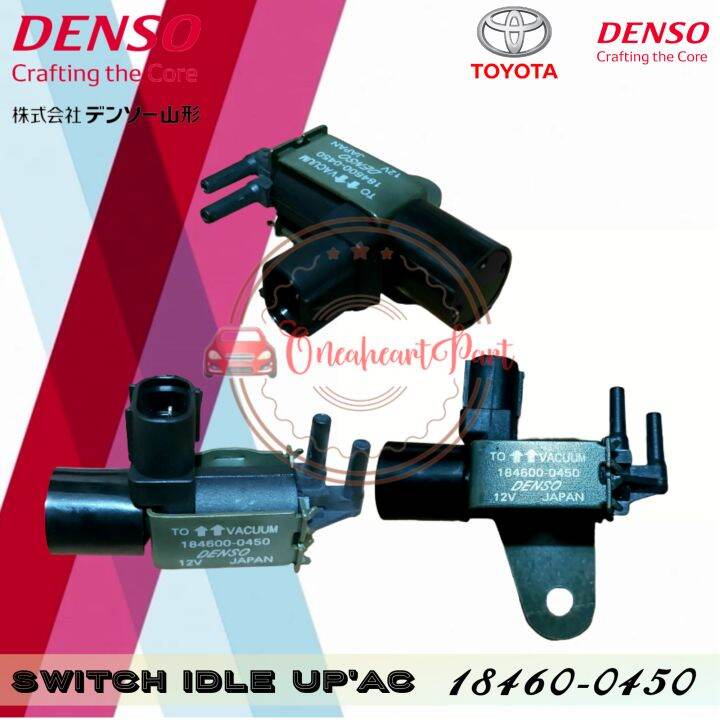 SWITCH/SELENOID IDLE UP AC TOYOYA KIJANG EFI 1.8/INNOVA DENSO JAPAN