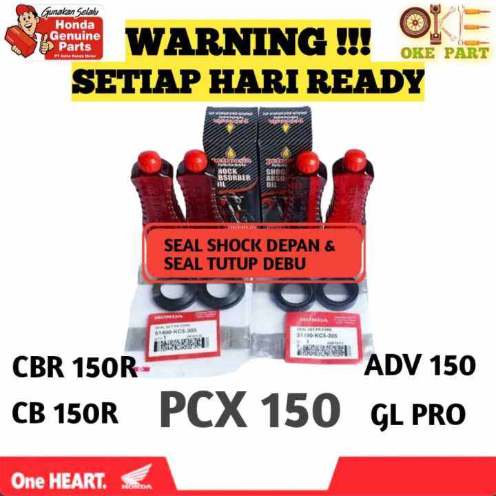 sil seal shock depan PCX 150 ADV 150 CB150R CBR150R MEGAPRO TIGER VERZA SUPRA GTR GL PRO