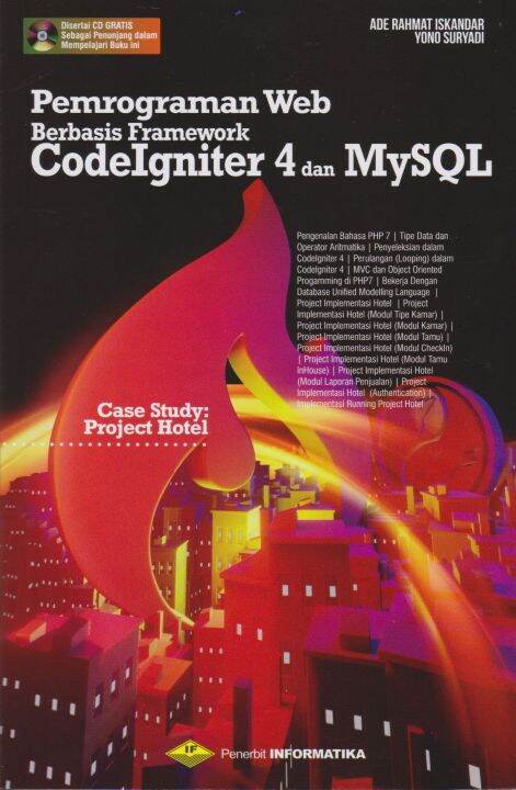 PEMROGRAMAN WEB BERBASIS FRAMEWORK CODEIGNITER 4 DAN MYSQL | Lazada ...