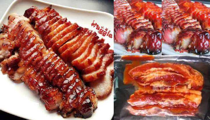 หมูเเดงอบน้ำผึ้งเนื้อฉ่ำ250กรัม