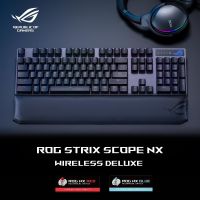 ASUS ROG STRIX SCOPE NX WIRELESS DELUXE (BLACK)  แป้นพิมพ์ EN/TH [NEW!! 2023] แท้ 100% รับประกันศูนย์ไทย 2 ปี