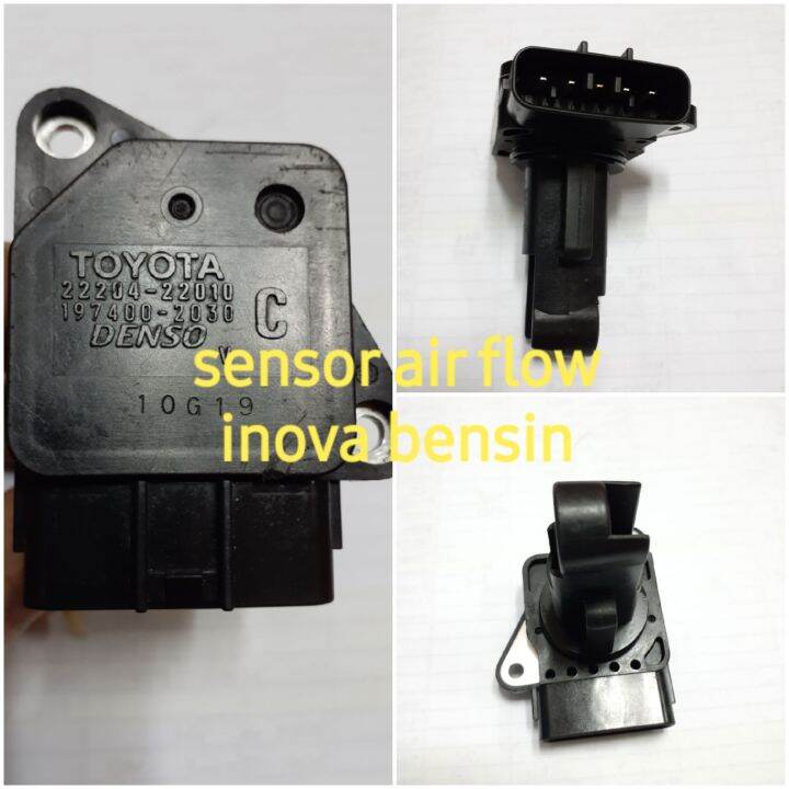 SENSOR AIR FLOW SENSOR UDARA MAF MASS SENSOR MOBIL TOYOTA INNOVA BENSIN